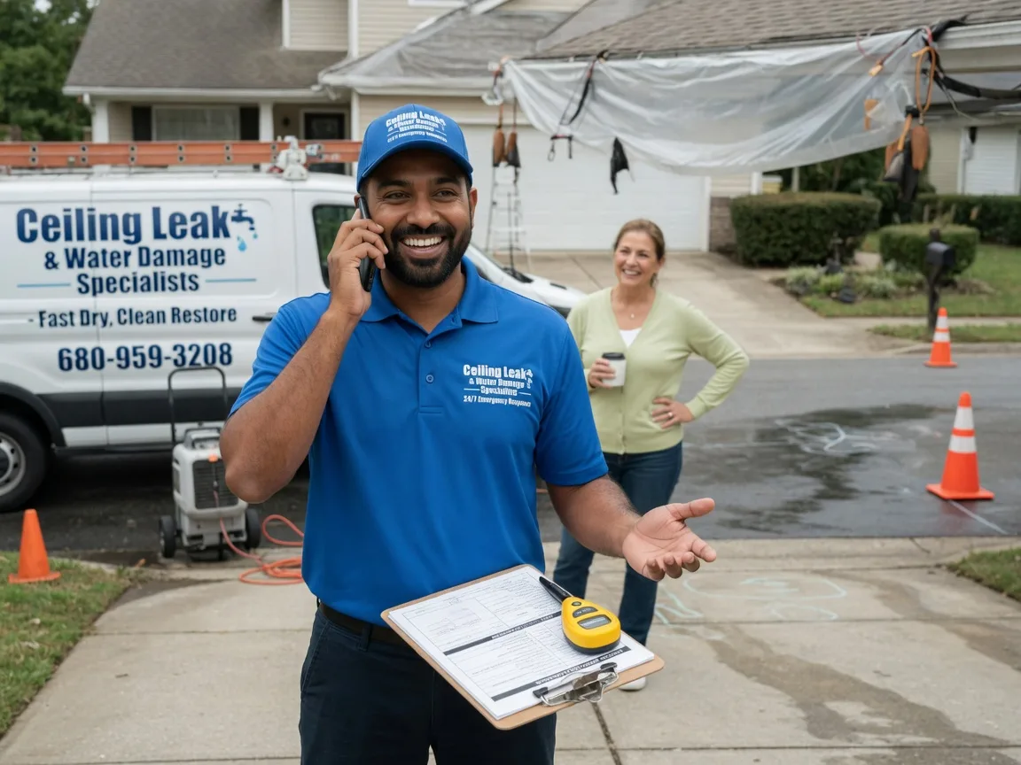 Ceiling Leak Cleanup Monticello, NM FAQs